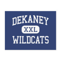 Dekaney - Wildcats - High School - Houston Texas postcards