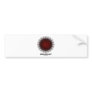 Dekerat (10-Dimensional Hypercube) Bumper Stickers