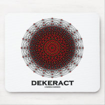 Dekerat (10-Dimensional Hypercube) Mouse Pad