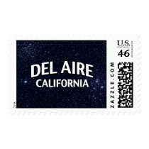 Del Aire California Postage Stamp