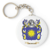 Del Bello Coat of Arms Keychains