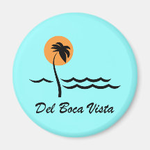Del Boca Vista Fridge Magnets