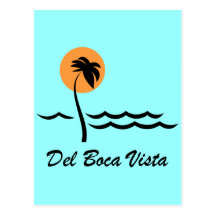 Del Boca Vista Post Card