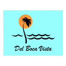 Del Boca Vista Post Card