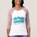 Ladies 3/4 Sleeve Raglan (Fitted)