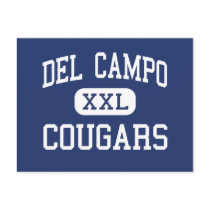 Del Campo - Cougars - High - Fair Oaks California postcards