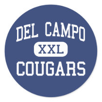 Del Campo - Cougars - High - Fair Oaks California stickers by customteamsportswear Del Campo - Cougars - High - Fair Oaks California stickers