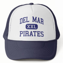 Del Mar Pirates Middle Tiburon California hats