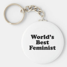 Del mundo la feminista mejor llaveros