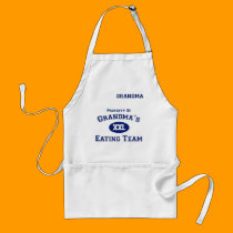 Delantal del equipo de la consumición de la abuela delantales