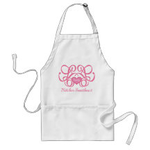 Delantal personalizado corazón decorativo