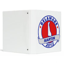 Delaware Andy Martin 3 Ring Binder
