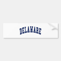 Delaware College Bumper Sticker