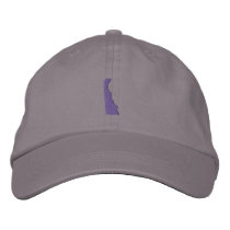 Delaware embroidered hats