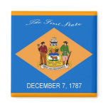 Delaware Flag Magnet