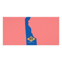 Delaware Flag Map photo cards by usaflags Delaware Flag Map photo cards