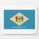 Delaware Flag Mousepad by FlagTshirts Delaware Flag Mousepad