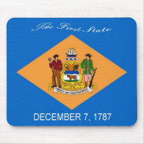 Delaware Flag Mousepad