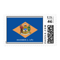 Delaware Flag postage by usaflags Delaware Flag postage