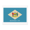 Delaware Flag Postcard by FlagTshirts Delaware Flag Postcard