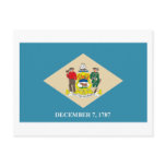 Delaware Flag Postcard