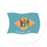 Delaware Flag Sticker