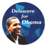 Delaware for Obama Sticker