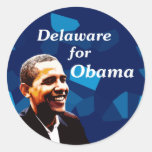 Delaware for Obama Sticker