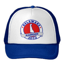 Delaware Fred Karger Trucker Hats