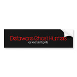Delaware Ghost Hunters Bumper Stickers