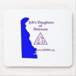 Delaware Job's Daughters Mouse Pad