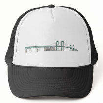 Delaware Memorial Bridge: 3D Model: hats