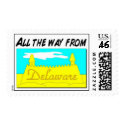 Delaware postage by TheYankeeDingo Delaware postage