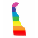 delaware pride. striped. t-shirts by chromatosis delaware pride. striped. t-shirts