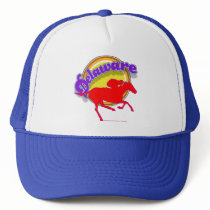 Delaware purpleswoop thoroughbred cap hats