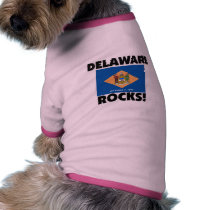 Delaware Rocks pet clothing by flagshirt Delaware Rocks pet clothing