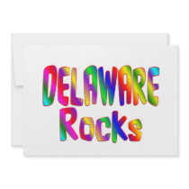 Delaware Rocks Personalized Announcements