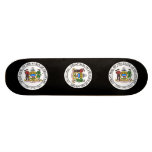 Delaware State Seal Skateboard