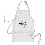 Delaware State Slogan Apron