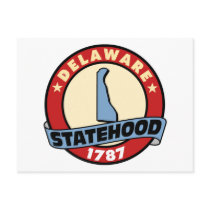 Delaware Statehood Gifts and Tees Post Cards