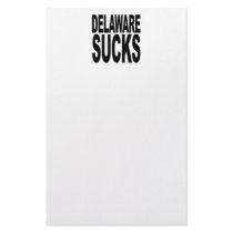 Delaware Sucks stationery by MyShirtSucks Delaware Sucks stationery