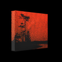 Delaware Sunset canvas prints