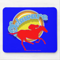 Delaware swoopRace mousepad