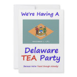 DELAWARE T.E.A. PARTY INVITATIONS