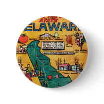 Delaware the Diamond State Pinback Button