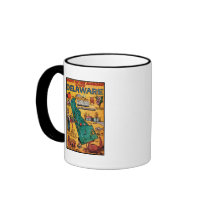 Delaware the Diamond State Mugs