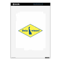 Delawhere? Vintage Delaware iPad 2 Skin