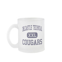 Delcastle Technical - Cougars - High - Wilmington mugs by customteamsportswear Delcastle Technical - Cougars - High - Wilmington mugs