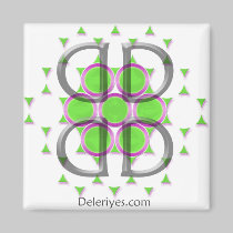 Deleriyes Logo Magnet
