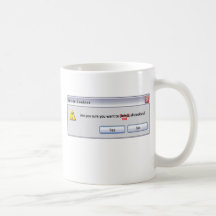 Delete Cookies Coffee Mugs